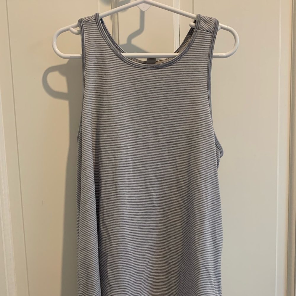 Athleta Girls Striped Layered Tank